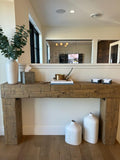 Rustic Refined BIG TIMBER Wall Table, Console Table, Ubud