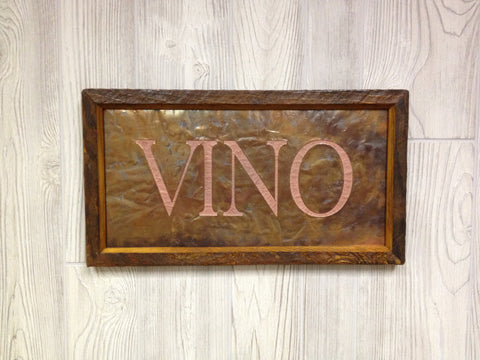 VINO Copper Engraving